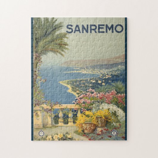 Sanremo Italië  Legpuzzel (Verticaal)