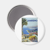 Sanremo Italië Magneet (Voorkant / Achterkant)