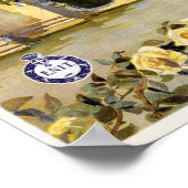 Sanremo Italië poster voor oldtimers (Hoek)