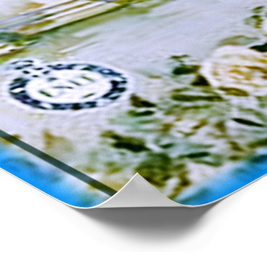 Sanremo, Italië Print (met grens) (Hoek)