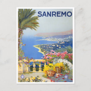 Sanremo Italië vintage Briefkaart