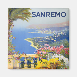 Sanremo Italië vintage Magneet