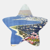 -sanremo-travel-poster ster sticker (Voorkant)