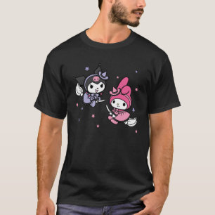 SANRIO My Melody Kuromi Kleine Heksen Halloween B T-shirt