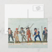 Sans Culotte Lighting zijn Pipe Briefkaart (Voorkant / Achterkant)