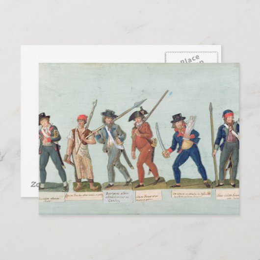 Sans Culotte Lighting zijn Pipe Briefkaart (Voorkant / Achterkant)