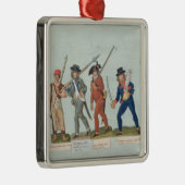 Sans Culotte Lighting zijn Pipe Metalen Ornament (Rechts)