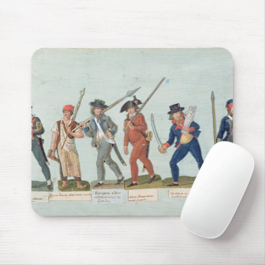 Sans Culotte Lighting zijn Pipe Muismat (Met muis)