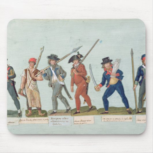 Sans Culotte Lighting zijn Pipe Muismat (Voorkant)