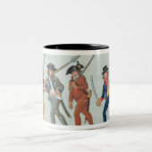 Sans Culotte Lighting zijn Pipe Tweekleurige Koffiemok (Center)