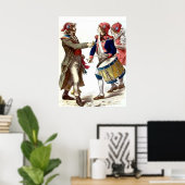 Sans culottes afdrukken poster (Thuiskantoor)