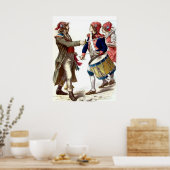 Sans culottes afdrukken poster (Keuken)