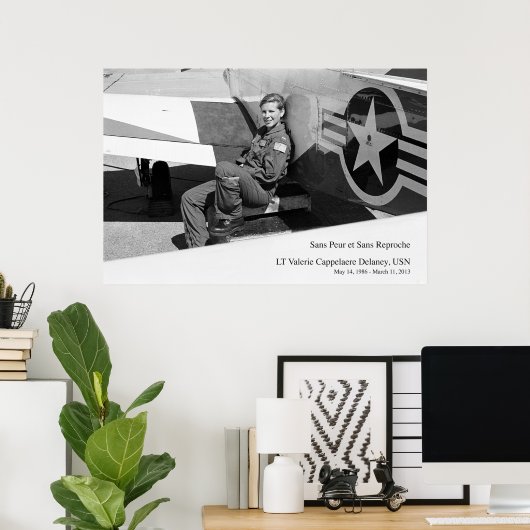 Sans Peur Et Sans Reproche Poster (Thuiskantoor)