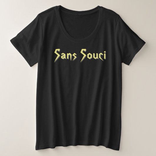 Sans Sonic T-shirt (Design voorkant)