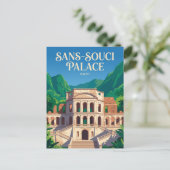 Sans-Souci-paleis Haïti Briefkaart (Staand voorkant)