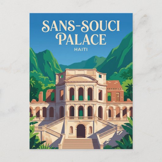 Sans-Souci-paleis Haïti Briefkaart (Voorkant)