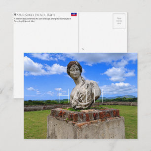 Sans Souci-paleis, Haïti Reisansichtkaart Briefkaart