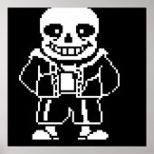Sans Undertale Poster (Voorkant)