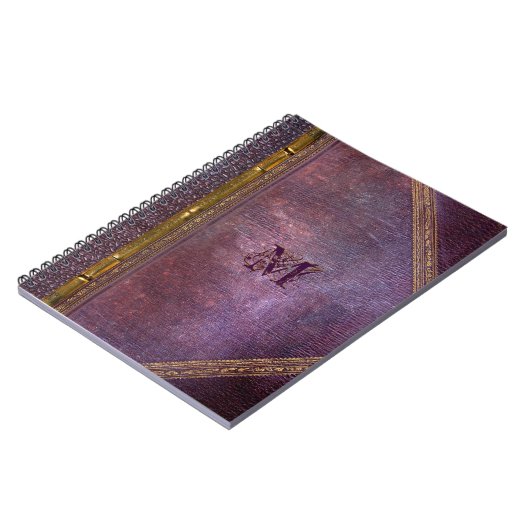 Sanscartier Victoriaans monogram Notitieboek (Linkerzijde)