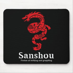 Sanshou Dragon Sanda Chinese Boksen Vechtkunsten  Muismat
