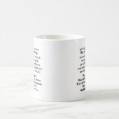 Sanskriet Mantra Voor Vrede Koffiemok (Center)