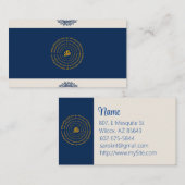 Sanskriet-Visitekaartje Visitekaartje (Voorkant / Achterkant)