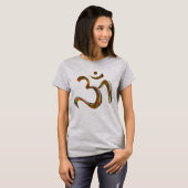 Sanskriet Yoga OM teken Shirt (Voorkant volledig)