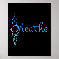 Sanskriet Zen Yoga Meditatie Ademhaling Symbool