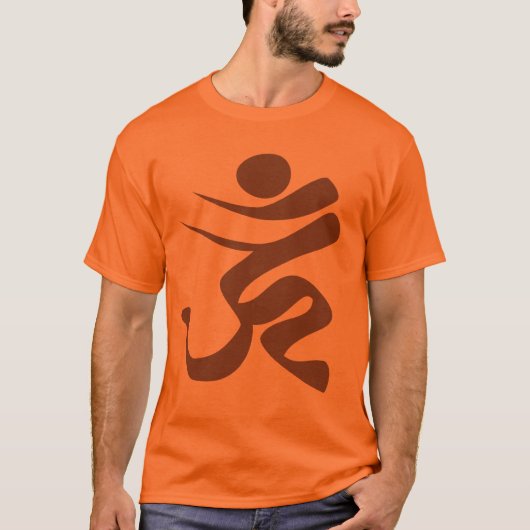 Sanskrit Aum T-shirt (Voorkant)