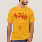 Sanskrit Mantra en elke kleur die u wilt T-shirt (Voorkant)