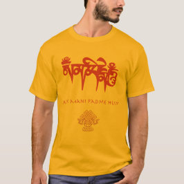 Sanskrit Mantra en elke kleur die u wilt T-shirt