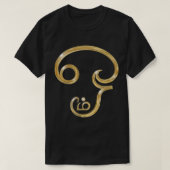 Sanskrit OM-symbool in Tamil Script. T-shirt (Design voorkant)