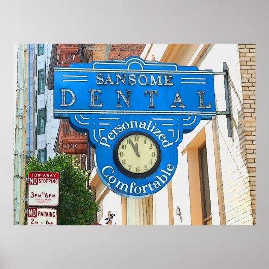 Sansome Dental Poster (Voorkant)