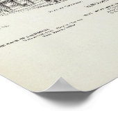 Sansome West side California en Sacramento Poster (Hoek)