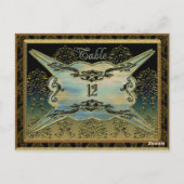 Sanspeur Callie Victoriaans Briefkaart (Achterkant)