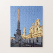 Sant Agnese kerk bij de Piazza Navona - Rome Legpuzzel (Verticaal)