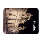 Sant Agnese kerk in Piazza Navona - Rome Magneet (Horizontaal)