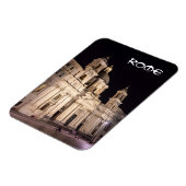 Sant Agnese kerk in Piazza Navona - Rome Magneet (Linkerzijde)