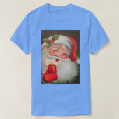 Sant Claus Winking T-shirt (Design voorkant)