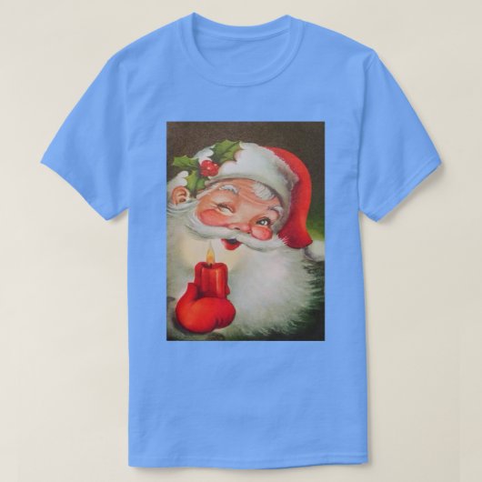 Sant Claus Winking T-shirt (Design voorkant)