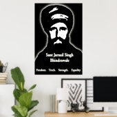 Sant Jarnagel Poster (Thuiskantoor)