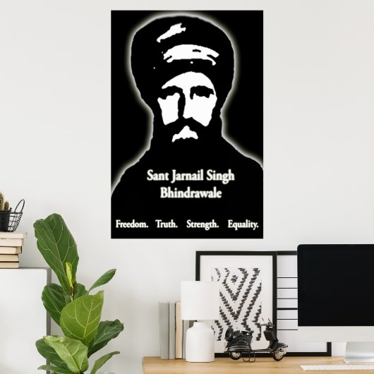 Sant Jarnagel Poster (Thuiskantoor)