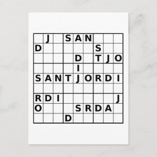 Sant Jordi doku Briefkaart