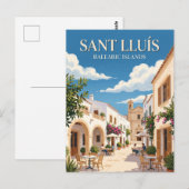 Sant Lluís Spanje Briefkaart (Voorkant / Achterkant)