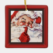 Santa20151101 Keramisch Ornament (Voorkant)