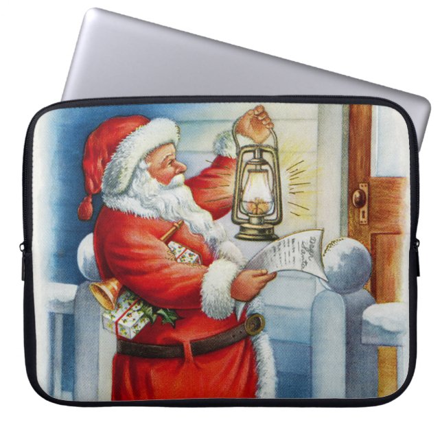 Santa 001 laptop sleeve (Voorkant)