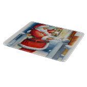 Santa 001 snijplank (Hoek)