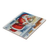 Santa 001 tegeltje (Zijkant)