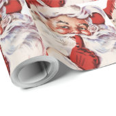 Santa 002 cadeaupapier (Rol Hoek)