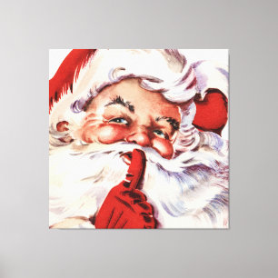 Santa 003 canvas afdruk